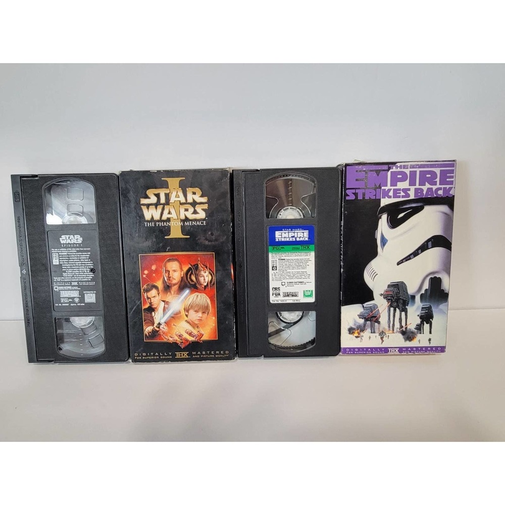 VHS Star Wars Lot 2